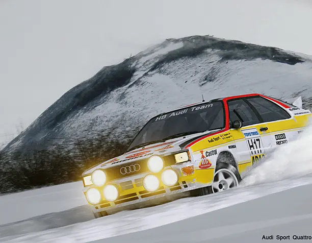 Audi Sport Quattro Group B Rally 1984