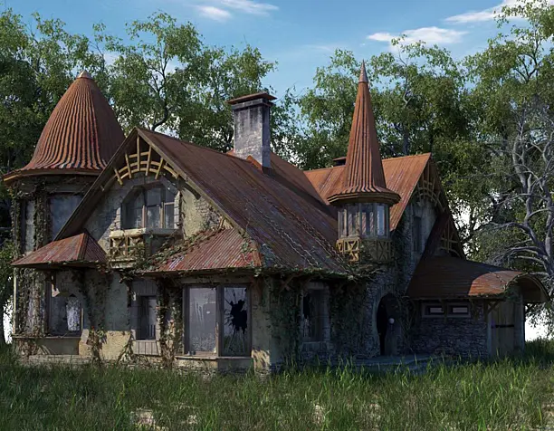Старенький домик