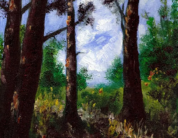 Лес