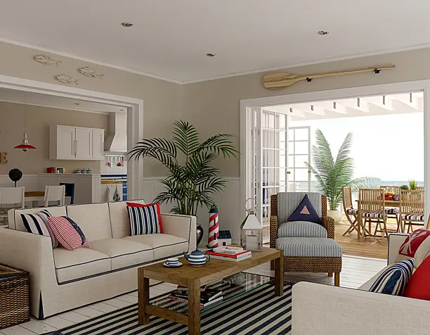 seaside holiday home