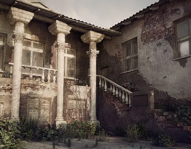 grunge house