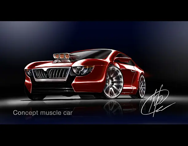Concept muscle car