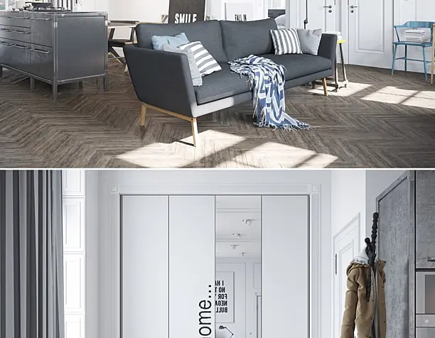 Scandinavian apartment