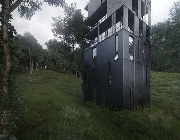 forest house