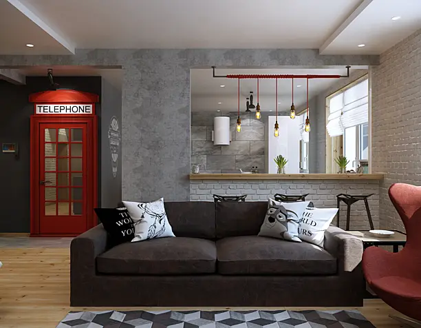гостиная, Loft