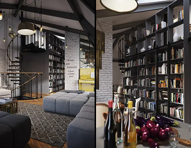 Loft: "ПитерПарижНебеса"