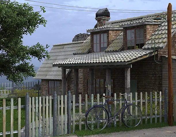 House in the mountains