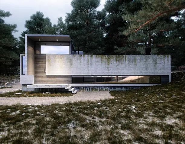 minimal exterior