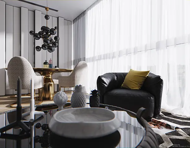 Small apartment project in Moscow.
