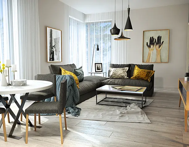 Concept scandinavian minimalist
