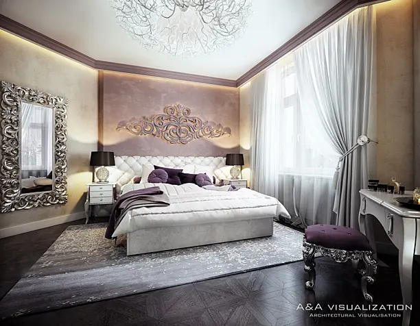 спальня by A&A_visualization