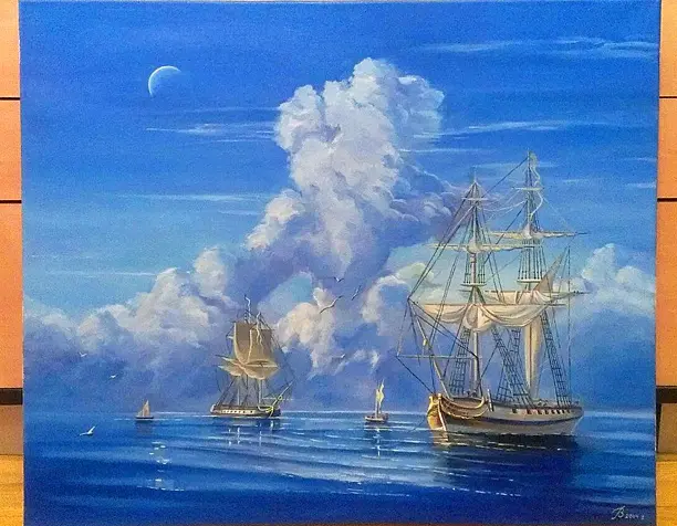 холст, масло