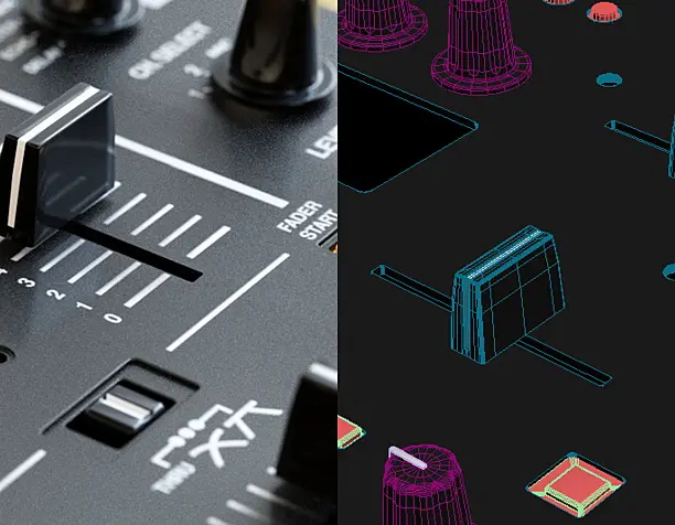 DJM400 – двухканальный микшер