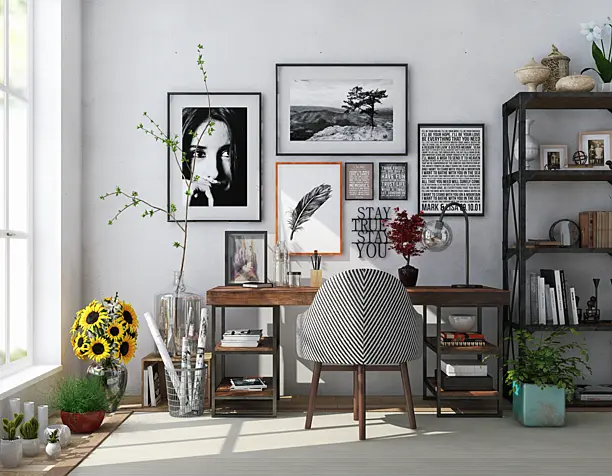 Place for creative work