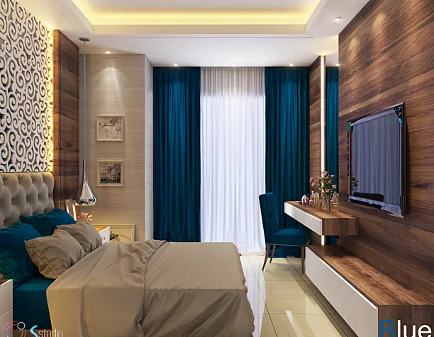 Blue - Master Bedroom