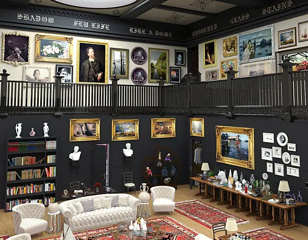 Interiors with diffrent type of lighting
