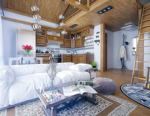Gabala Duyma hotel cottage interiors design