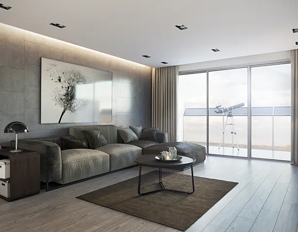CG - Living/Bed/WC