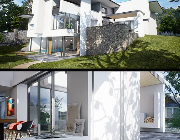 Modern House Unreal Engine 4