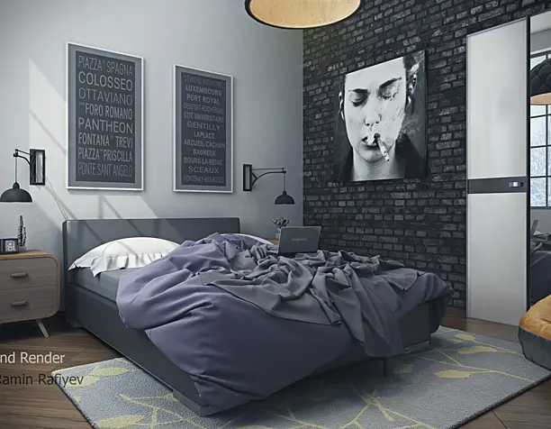 bedroom loft