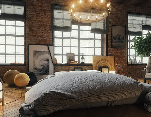 Loft bedroom