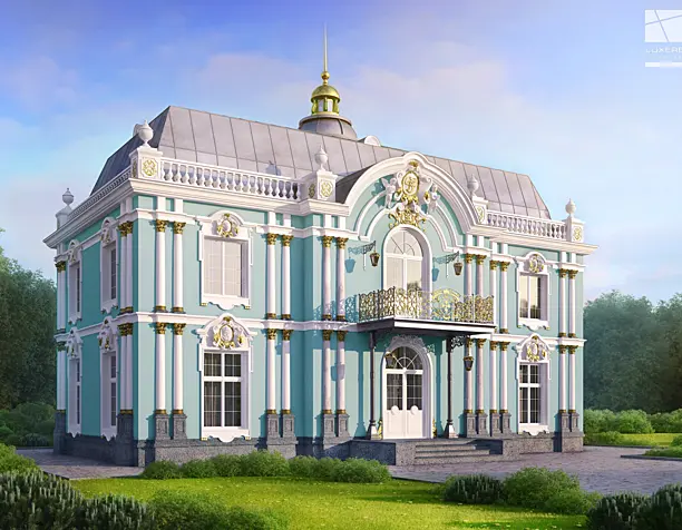 Классический особняк.