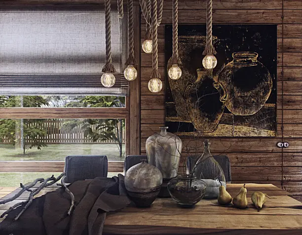 Rustic kitchen