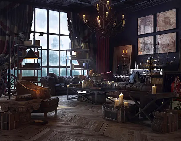 Английский интерьер