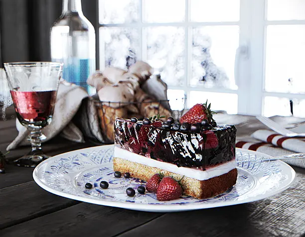 Strawberry pie