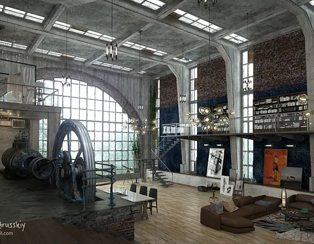 competition work for Evermotion Whola Lotta Loft!