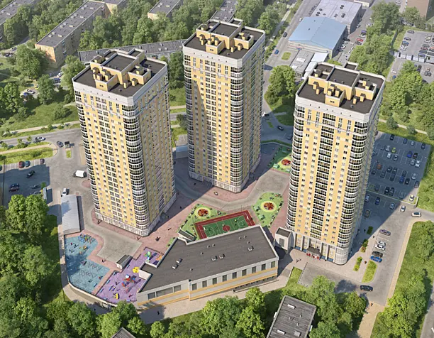 Жилой комплекс «Три Д-клуб» в г. Екатеринбург