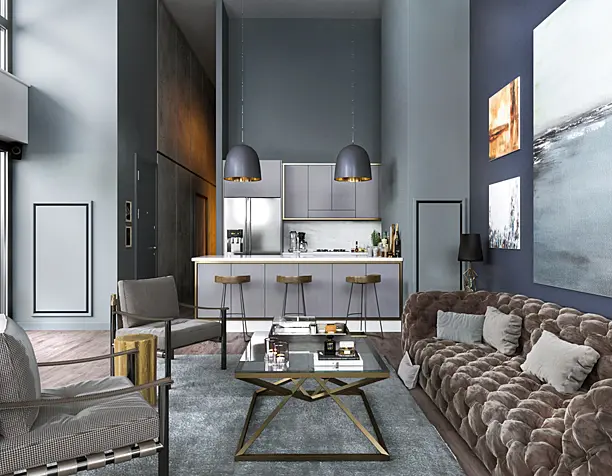 Модерновый лофт