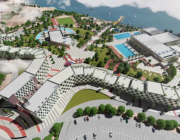 Lumion render - Training complex