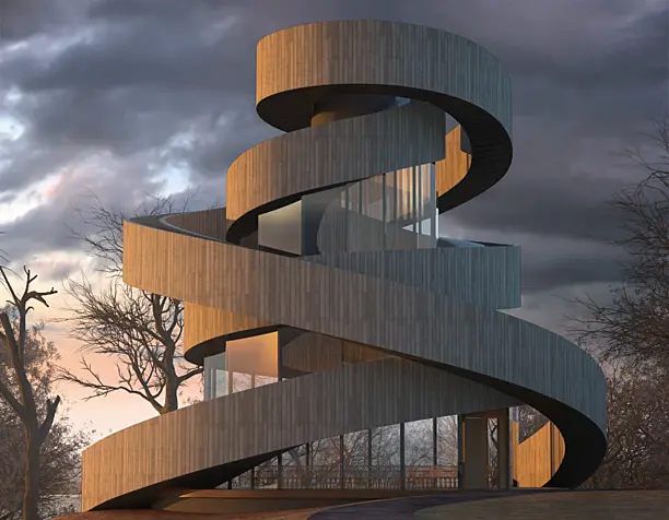 Архитектор HiroshiNakamura, церковь  Ribbon Chapel