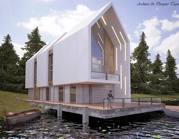 Modern building