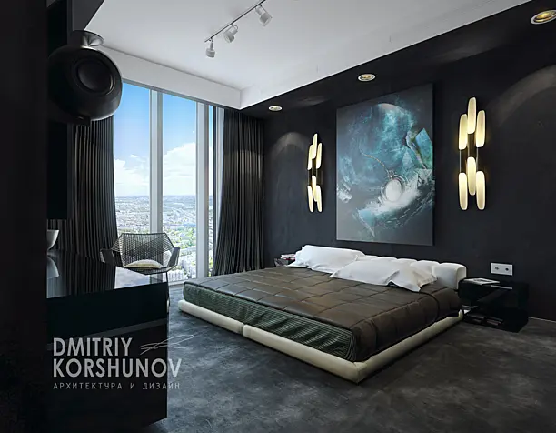 ЖК Город столиц | Moscow City (Спальня | bedroom)