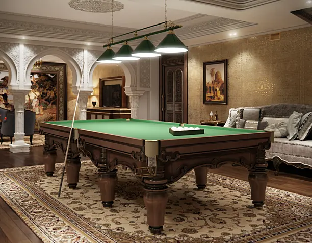 Billiard room