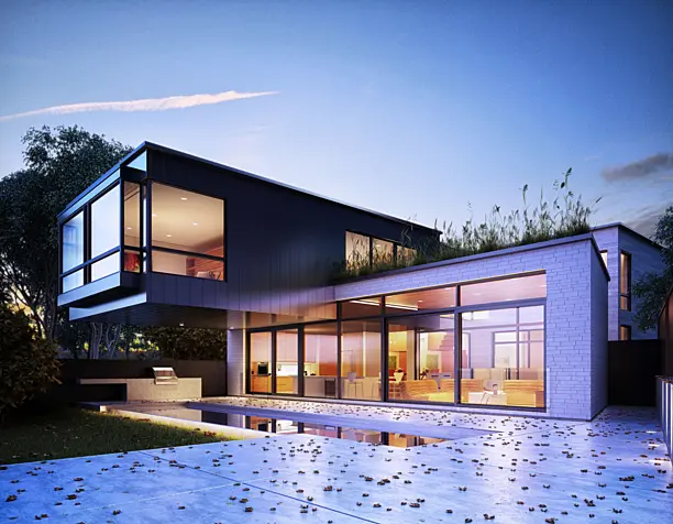 Glass house