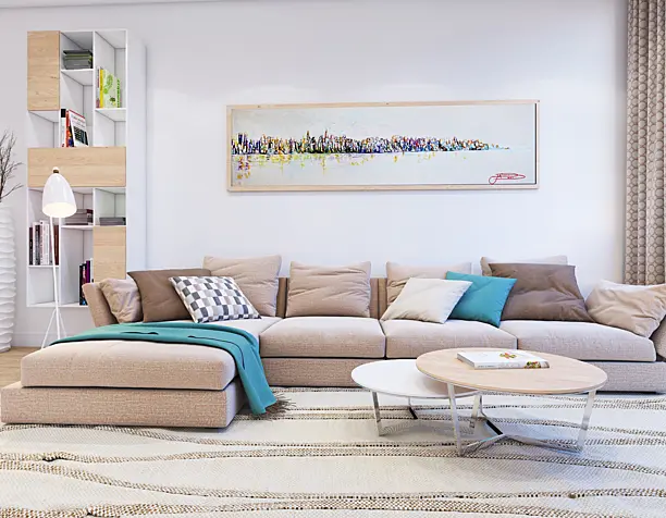 Design of modern interior