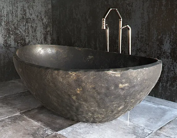 Ethnic Brutal Bath Concept