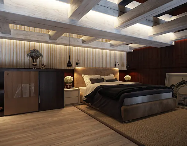 Bedroom on the 2nd floor