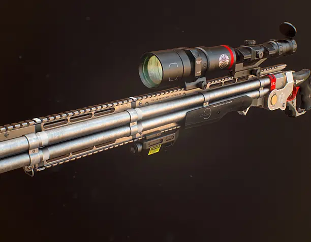 Hunter Quadbarrel 3D