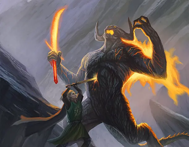 Glorfindel and the Balrog