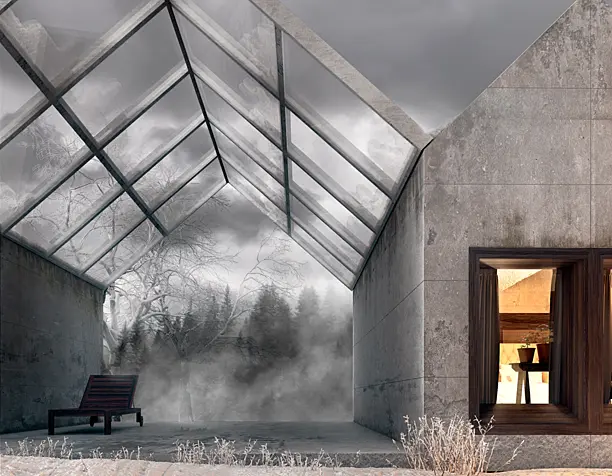 Triangle house