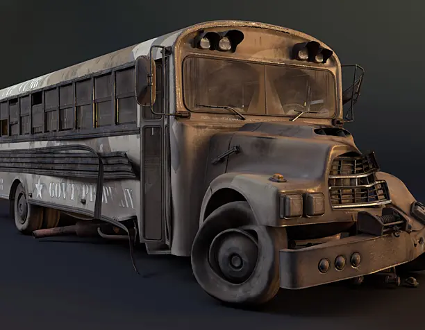 Broken bus