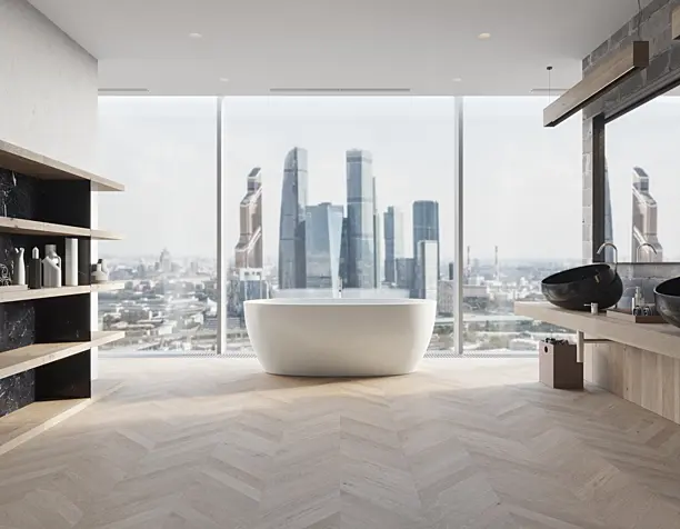 Bathroom in Moscow