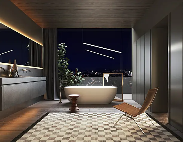 Bathroom.
