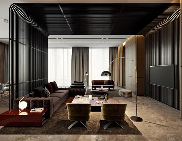 TOL'KO / Luxurious apartment at Moscow city