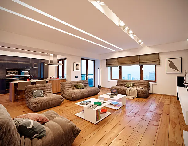 Private apartment.