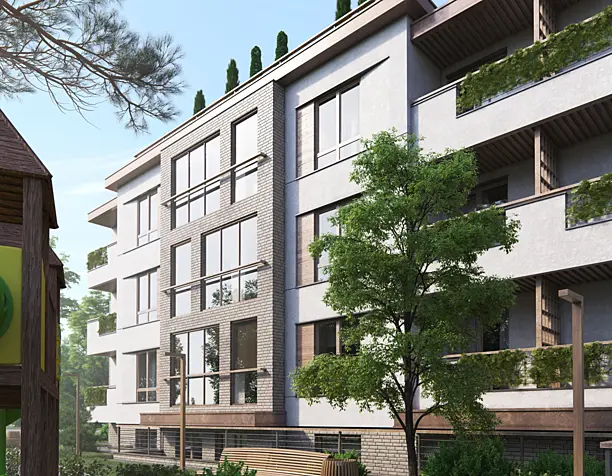 Apartment in the seaside resort. Kaliningrad region